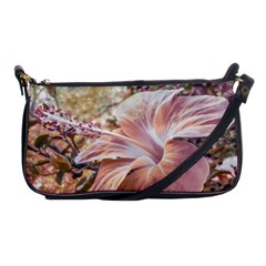 Fantasy Colors Hibiscus Flower Digital Photography Evening Bag by dflcprints