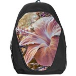 Fantasy Colors Hibiscus Flower Digital Photography Backpack Bag Front