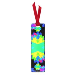 Multicolored Floral Print Geometric Modern Pattern Small Bookmark