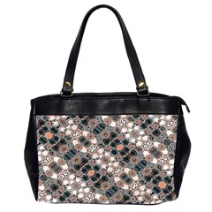 Modern Arabesque Pattern Print Oversize Office Handbag (two Sides) by dflcprints