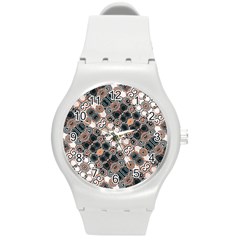 Modern Arabesque Pattern Print Plastic Sport Watch (medium) by dflcprints