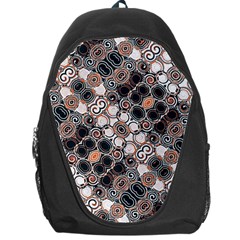 Modern Arabesque Pattern Print Backpack Bag