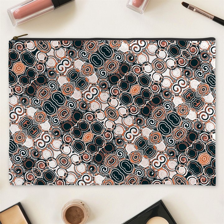 Modern Arabesque Pattern Print Cosmetic Bag (XXXL)