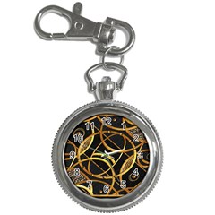 Futuristic Ornament Decorative Print Key Chain Watch by dflcprints