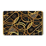 Futuristic Ornament Decorative Print Magnet (Rectangular) Front