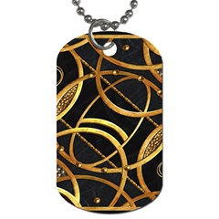 Futuristic Ornament Decorative Print Dog Tag (two-sided) 