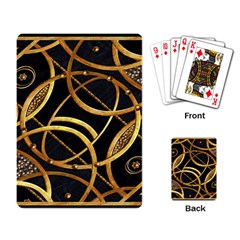 Futuristic Ornament Decorative Print Playing Cards Single Design by dflcprints