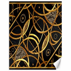 Futuristic Ornament Decorative Print Canvas 12  X 16  (unframed)