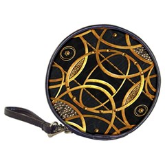 Futuristic Ornament Decorative Print Cd Wallet