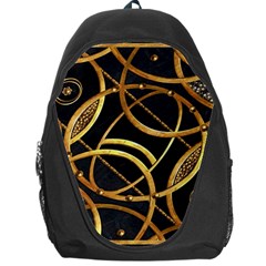 Futuristic Ornament Decorative Print Backpack Bag by dflcprints