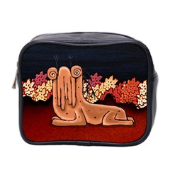 Cute Creature Fantasy Illustration Mini Travel Toiletry Bag (two Sides) by dflcprints