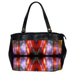 Melted Swirl Door By Saprillika Oversize Office Handbag (two Sides) by saprillika