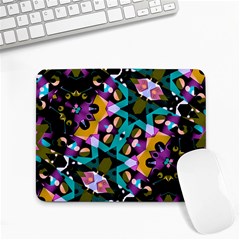 Digital Futuristic Geometric Pattern Small Mouse Pad (rectangle) by dflcprints