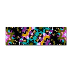 Digital Futuristic Geometric Pattern Bumper Sticker 10 Pack by dflcprints