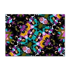 Digital Futuristic Geometric Pattern A4 Sticker 100 Pack by dflcprints