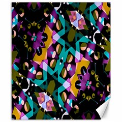 Digital Futuristic Geometric Pattern Canvas 8  X 10  (unframed) by dflcprints