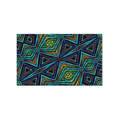 Tribal Style Colorful Geometric Pattern Sticker (rectangle) by dflcprints