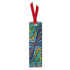 Tribal Style Colorful Geometric Pattern Small Bookmark by dflcprints