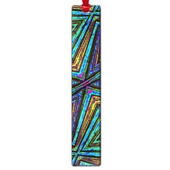 Tribal Style Colorful Geometric Pattern Large Bookmark by dflcprints