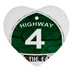 Hwy 4 Website Pic Cut 2 Page4 Heart Ornament (two Sides)