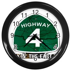 Hwy 4 Website Pic Cut 2 Page4 Wall Clock (black)