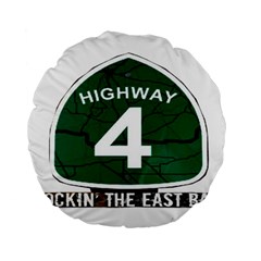 Hwy 4 Website Pic Cut 2 Page4 15  Premium Flano Round Cushion 