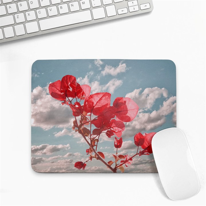 Flowers In The Sky Small Mouse Pad (Rectangle)