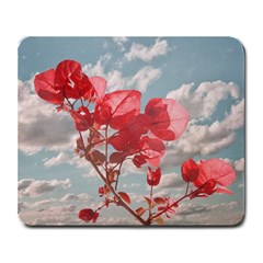 Flowers In The Sky Large Mouse Pad (rectangle) by dflcprints