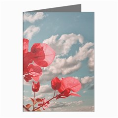 Flowers In The Sky Greeting Card (8 Pack) by dflcprints