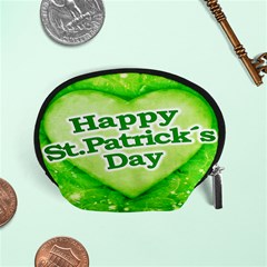 Unique Happy St  Patrick s Day Design Accessory Pouch (small)