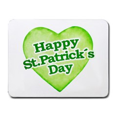 Happy St Patricks Day Design Small Mouse Pad (rectangle) by dflcprints