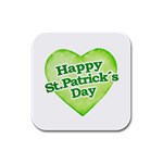 Happy St Patricks Day Design Drink Coasters 4 Pack (Square) Front