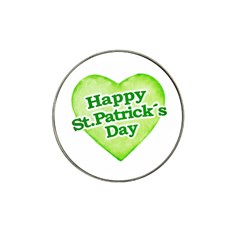 Happy St Patricks Day Design Golf Ball Marker 10 Pack (for Hat Clip) by dflcprints