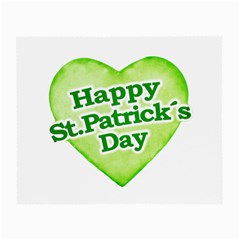 Happy St Patricks Day Design Glasses Cloth (small) by dflcprints