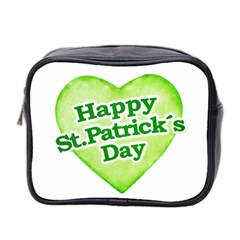 Happy St Patricks Day Design Mini Travel Toiletry Bag (two Sides) by dflcprints