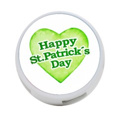 Happy St Patricks Day Design 4-port Usb Hub (one Side) by dflcprints