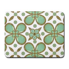 Luxury Decorative Pattern Collage Small Mouse Pad (rectangle) by dflcprints