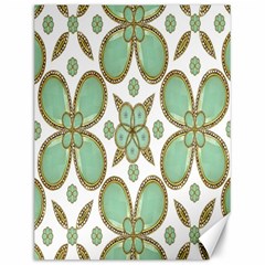 Luxury Decorative Pattern Collage Canvas 12  X 16  (unframed) by dflcprints