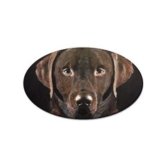 Chocolate Lab Sticker 100 Pack (oval) by LabsandRetrievers