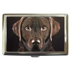 Chocolate Lab Cigarette Money Case by LabsandRetrievers