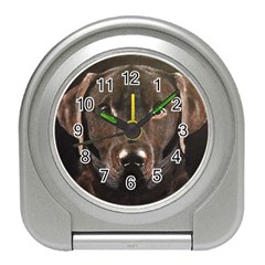 Chocolate Lab Desk Alarm Clock