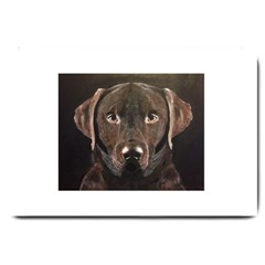 Chocolate Lab Large Door Mat by LabsandRetrievers