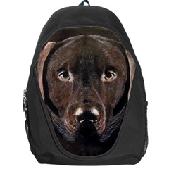 Chocolate Lab Backpack Bag