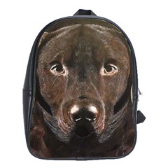 Chocolate Lab School Bag (xl)