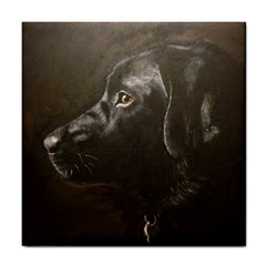 Black Lab Ceramic Tile