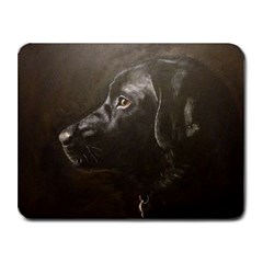 Black Lab Small Mouse Pad (rectangle) by LabsandRetrievers