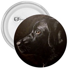 Black Lab 3  Button