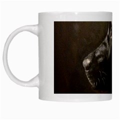 Black Lab White Coffee Mug