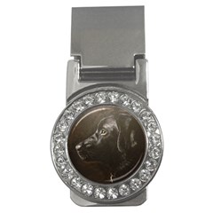 Black Lab Money Clip (cz)