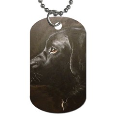 Black Lab Dog Tag (one Sided) by LabsandRetrievers